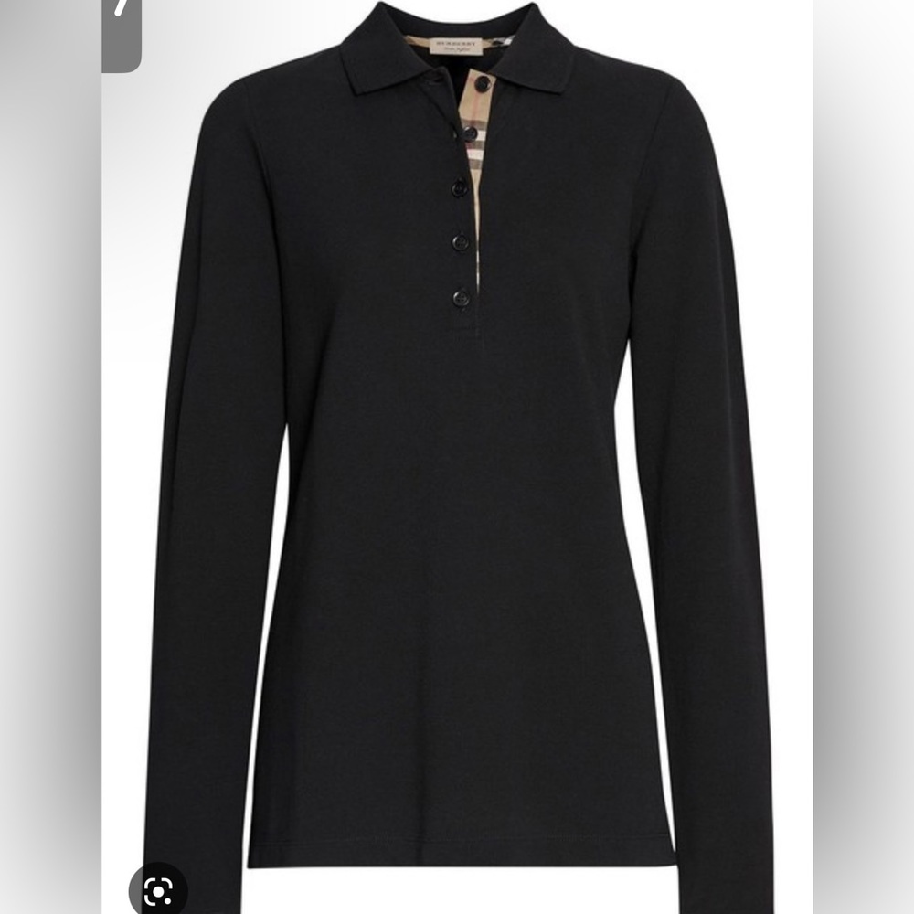 Authentic Burberry Women’s button-down long sleeve top